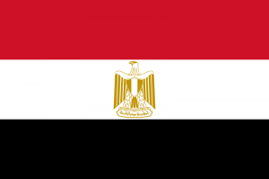 Vlag van Egypte