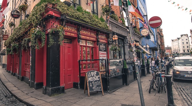 Café bar Dublin Ierland centrum