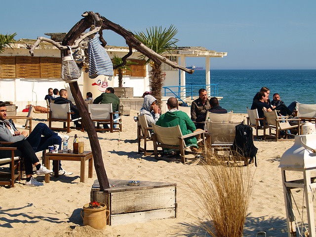 Bulgarije vakantie restaurant aan het strand