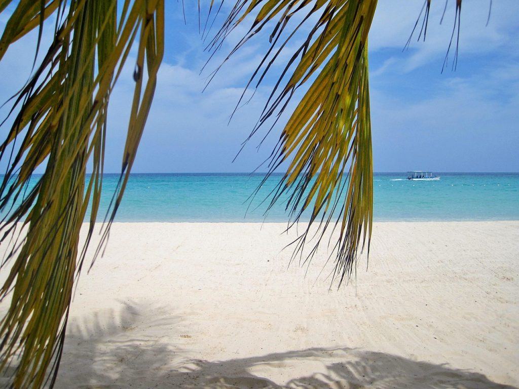 Vakantie Jamaica all inclusive palmbomen zee strand